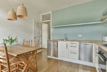 reforma integral cocina arganda del rey acabado verde